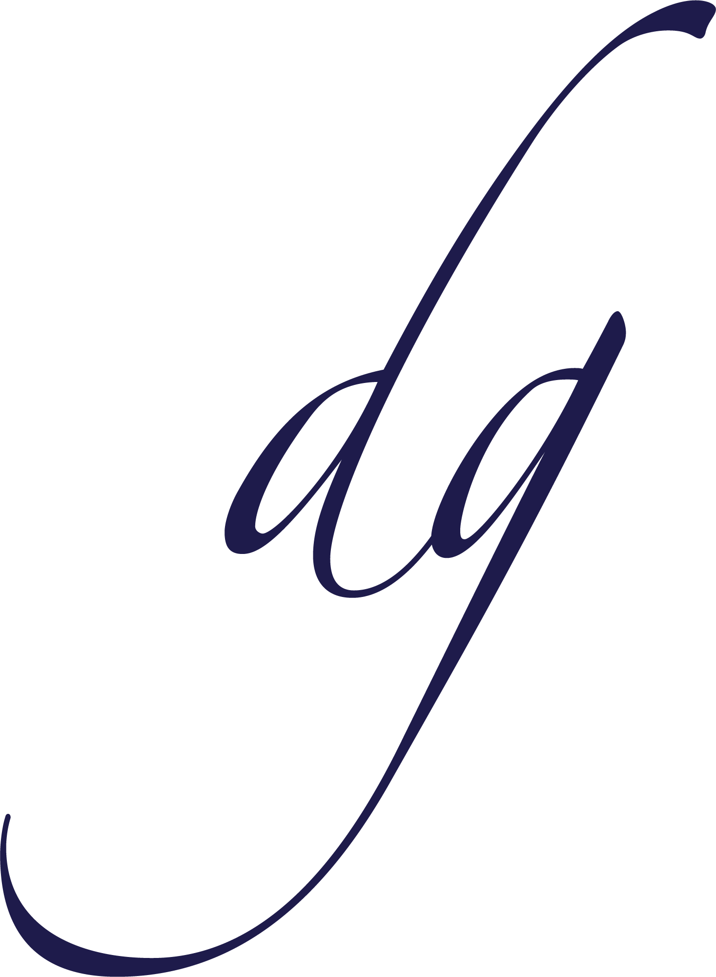 doris gold monogram